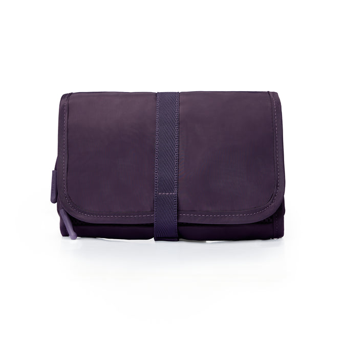 variant:45097742696640 Travelon Pi Forget Me Not Mini Organizer Blackberry