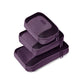 variant:45092521935040 Travelon Pi Never Lost Set of 3 Packing Cubes Blackberry