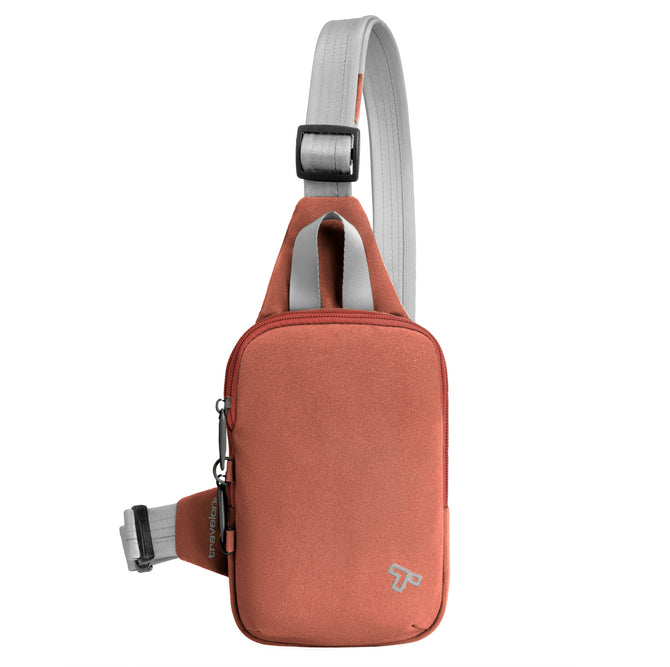 variant:46205325017280 Travelon The Voyages Anti-Theft Compact Sling Terracota
