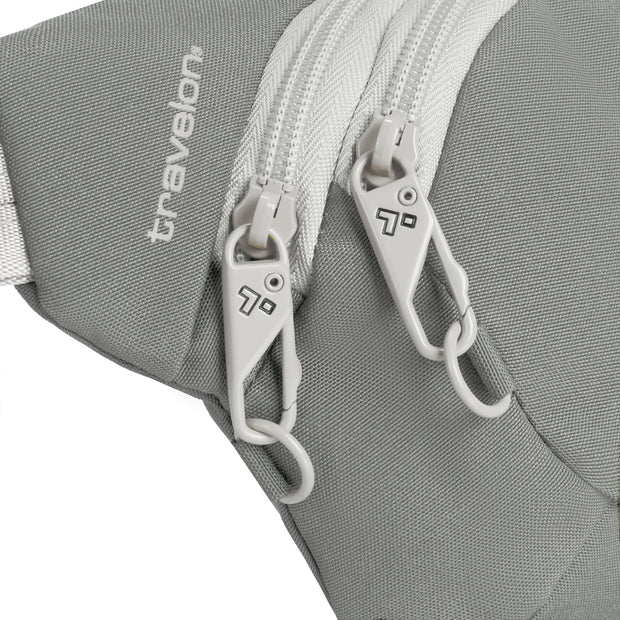 variant:46208145195200 Travelon The Voyages Anti-Theft Waist Pack Granite