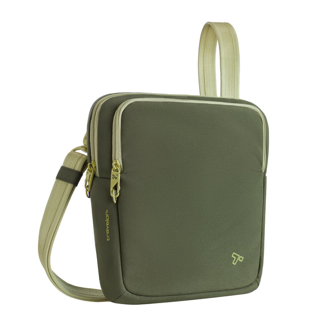 variant:46207564447936 Travelon The Voyages Anti-Theft Slim Bag Olive