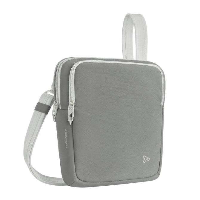 variant:46207564513472 Travelon The Voyages Anti-Theft Slim Bag Granite