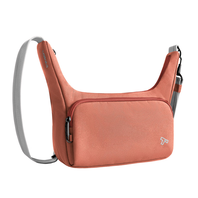 variant:46205588734144 Travelon Voyages Anti-Theft East/West Crossbody Terracota