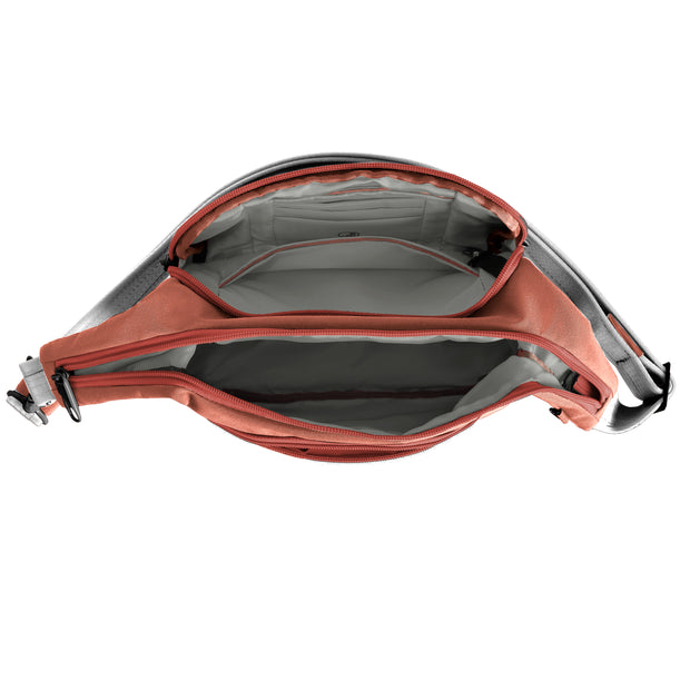 variant:46205588734144 Travelon Voyages Anti-Theft East/West Crossbody Terracota