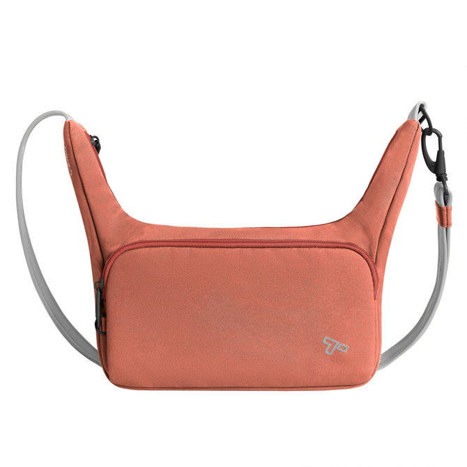 variant:46205588734144 Travelon Voyages Anti-Theft East/West Crossbody Terracota