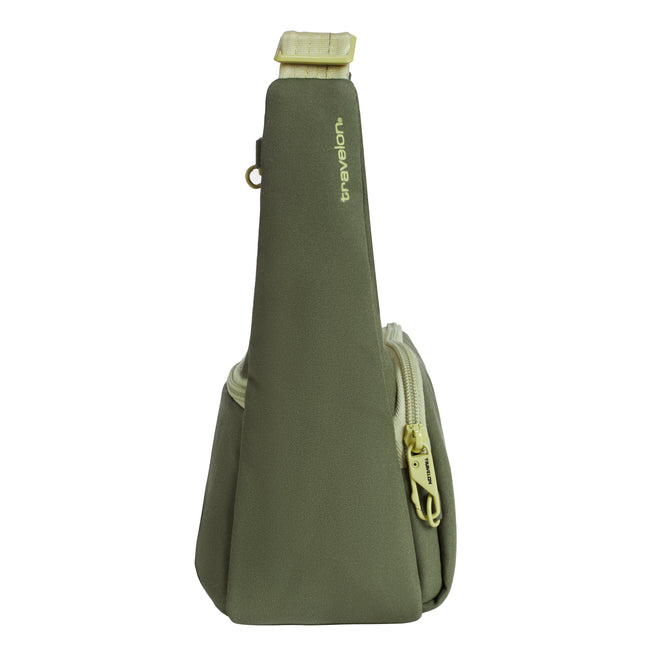 variant:46205588799680 Travelon Voyages Anti-Theft East/West Crossbody Slate Olive