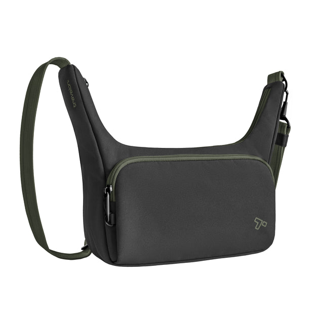 variant:46205588832448 Travelon Voyages Anti-Theft East/West Crossbody Slate Black