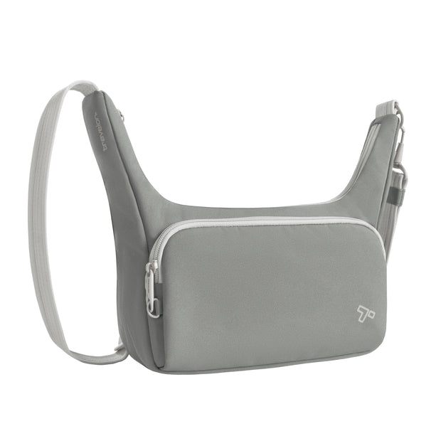 variant:46205588865216 Travelon Voyages Anti-Theft East/West Crossbody Slate Granite