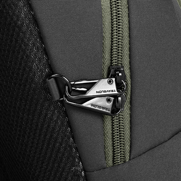 The Voyages Anti-Theft Small Backpack with XL Water Bottle Pocket