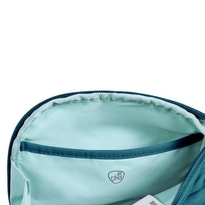 variant:46208435126464 Roam Anti-Theft Compact Sling Travelon Desert Capri Blue