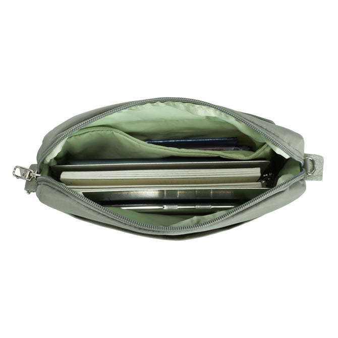 variant:46315873108160 Travelon Roam Anti-Theft East/West Crossbody Moss