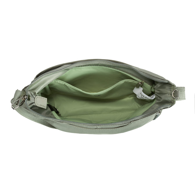 variant:46209861157056 Travelon Roam Anti-Theft Medium Crossbody Moss