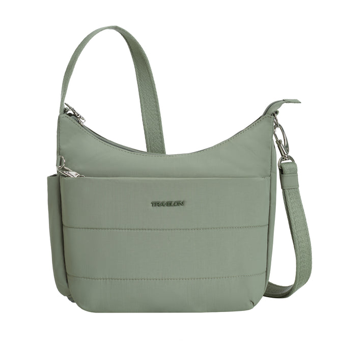 variant:46209861157056 Travelon Roam Anti-Theft Medium Crossbody Moss