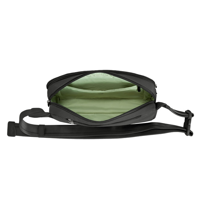 variant:46210296840384 Travelon Roam Anti-Theft XL Belt Bag Black