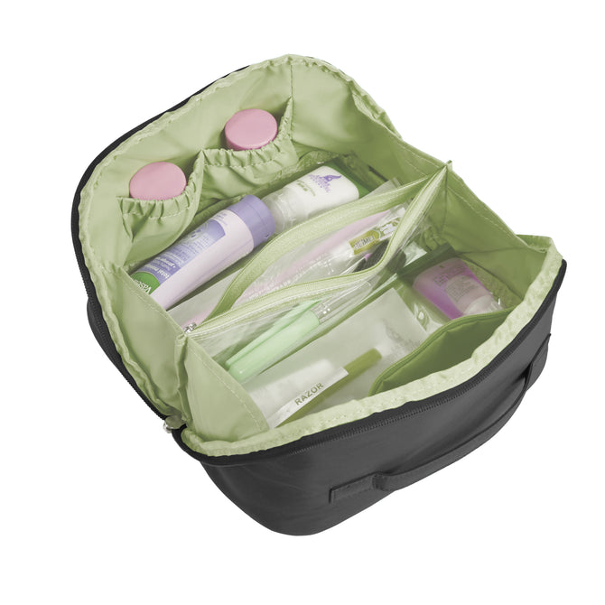 variant:46205040033984 Travelon 180˚ Travel Toiletry Case Black