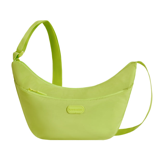 variant:46346766024896 Travelon Slouchy Crossbody Lime