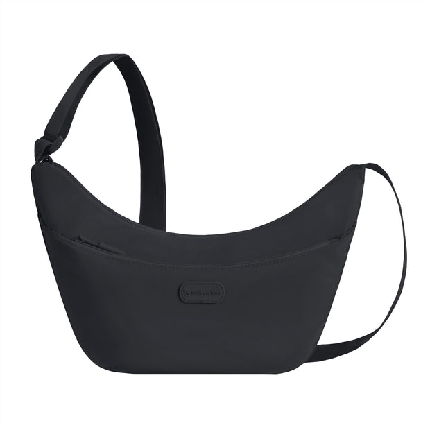 variant:46346766057664 Travelon Slouchy Crossbody Black