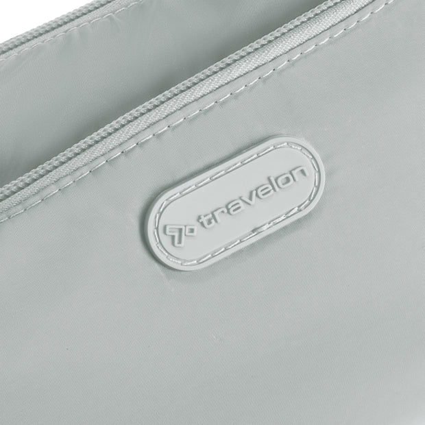 variant:46346766090432 Travelon Slouchy Crossbody Platinum