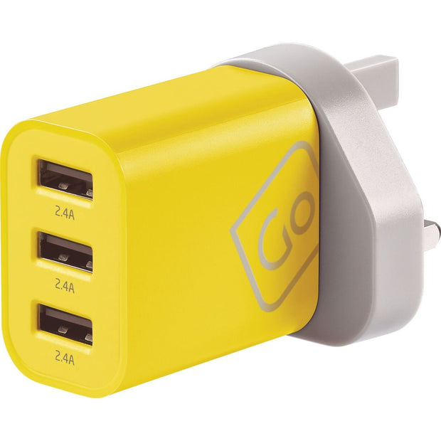 Worldwide 3 Port USB-A Charger