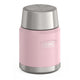 variant:46529225883840 16 oz Stainless Steel Food Jar w/ Spoon Sunset Pink