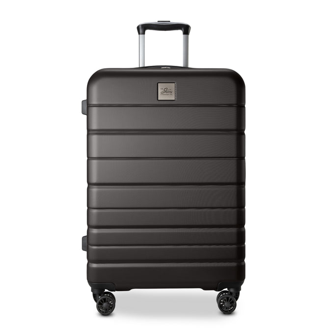 variant:43717504008384 Skyway Epic 2.0 Hardside Medium Checked Spinner Luggage Midnight