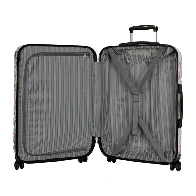 variant:45648094986432 Skyway Epic 2.0 Hardside Medium Checked Spinner Luggage Royal Confetti