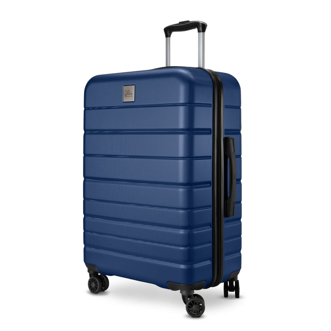 variant:43717504041152 Skyway Epic 2.0 Hardside Medium Checked Spinner Luggage Royal Blue