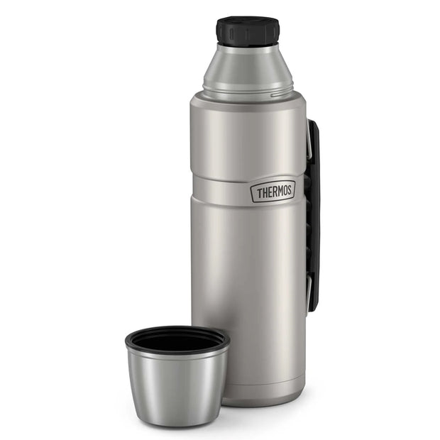 variant:46533131829440 40 oz. Stainless Steel Beverage Bottle Matte Stainless Steel