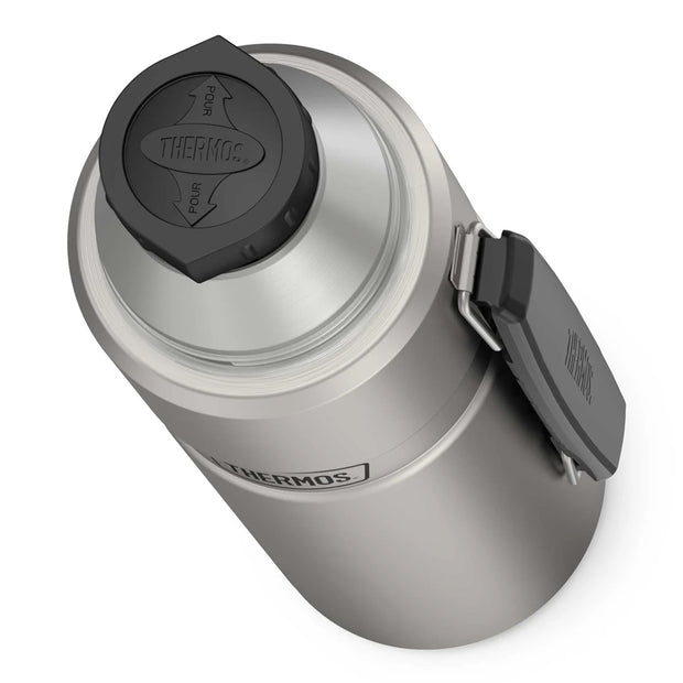 variant:46533131829440 40 oz. Stainless Steel Beverage Bottle Matte Stainless Steel