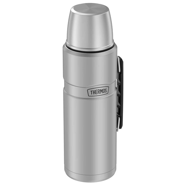 variant:46533190844608 2 L Stainless Steel Beverage Bottle Matte Stainless Steel
