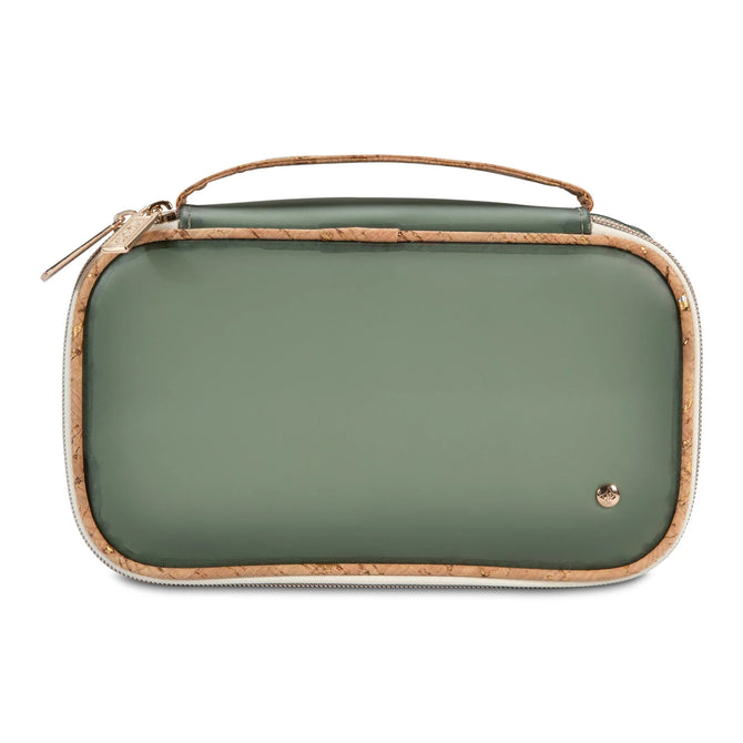 variant:43892408287424 SJ Claire Medium Makeup Case Thyme