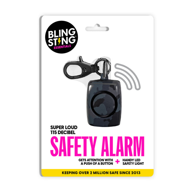 variant:43700485292224 blingsting Mini Safety Alarms grey camo soft touch