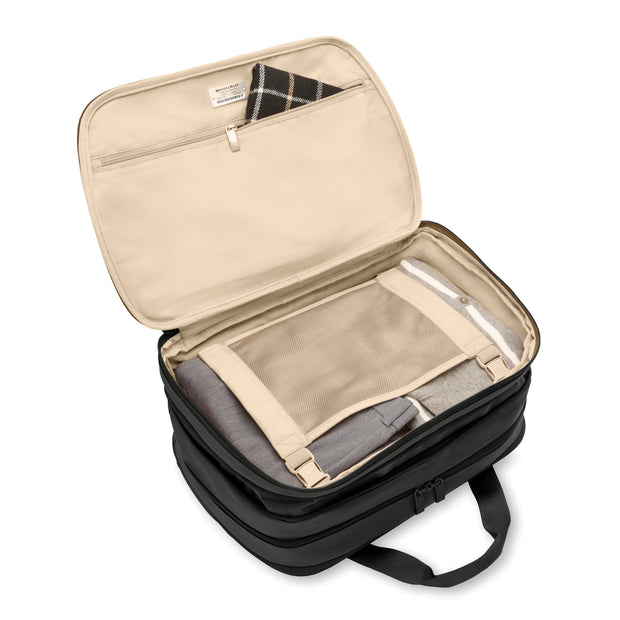 variant:43451792818368 Baseline Expandable Cabin Bag Black