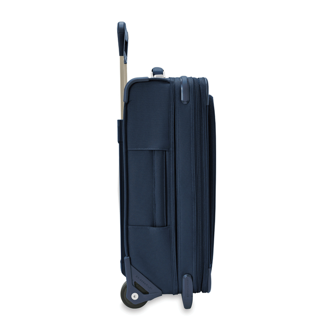 variant:43815294369984 BR Baseline Essential 2-Wheel Expandable Carry-On Navy