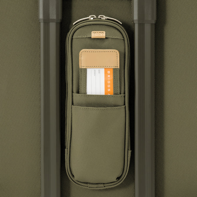 variant:43815294402752 BR Baseline Essential 2-Wheel Expandable Carry-On Olive