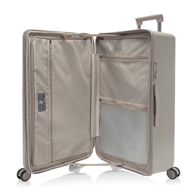 variant:46556291563712 Earth Tones Hardside 21' Carry-On Luggage Atmosphere