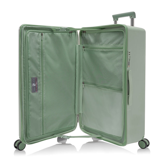 variant:46556291629248 Earth Tones Hardside 21' Carry-On Luggage Moss
