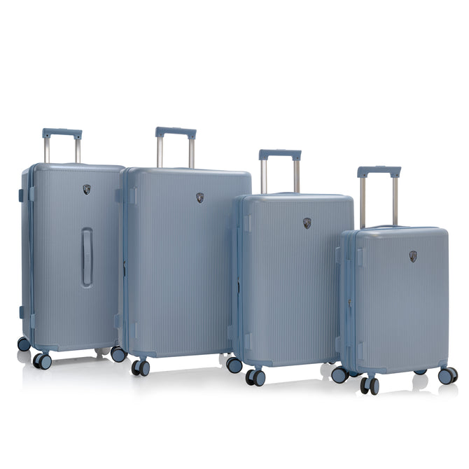 variant:44107287036096 Earth Tones Hardside 21' Carry-On Luggage Glacier Grey