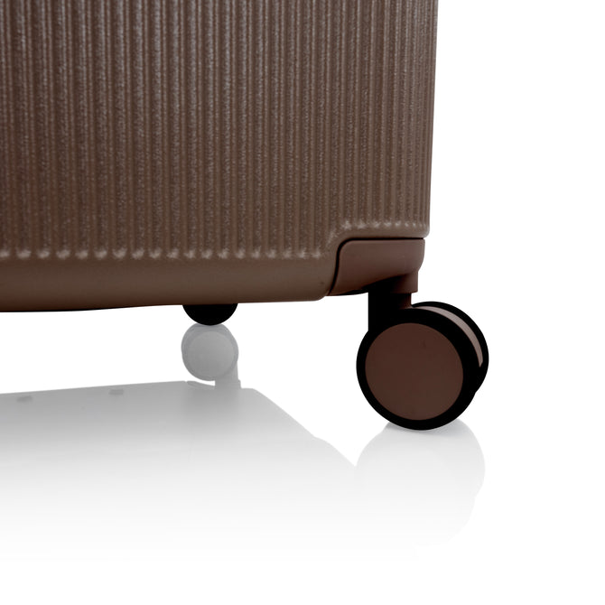 variant:46556291694784 Earth Tones Hardside 21' Carry-On Luggage Umber