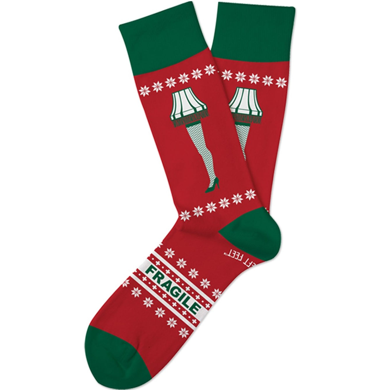 AAA.com l Two Left Feet l Holiday-Themed Socks Medium/Large