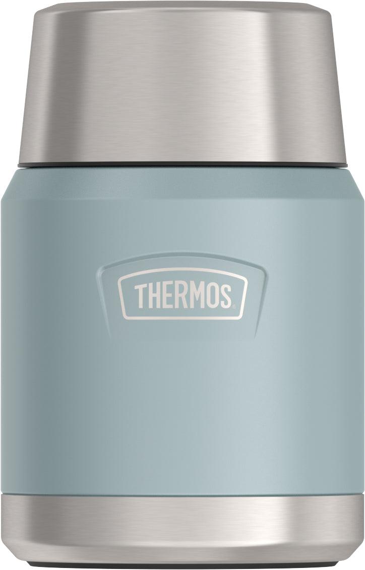 Thermos 24 oz. Glacier Blue Stainless Steel Food Jar with Spoon EA