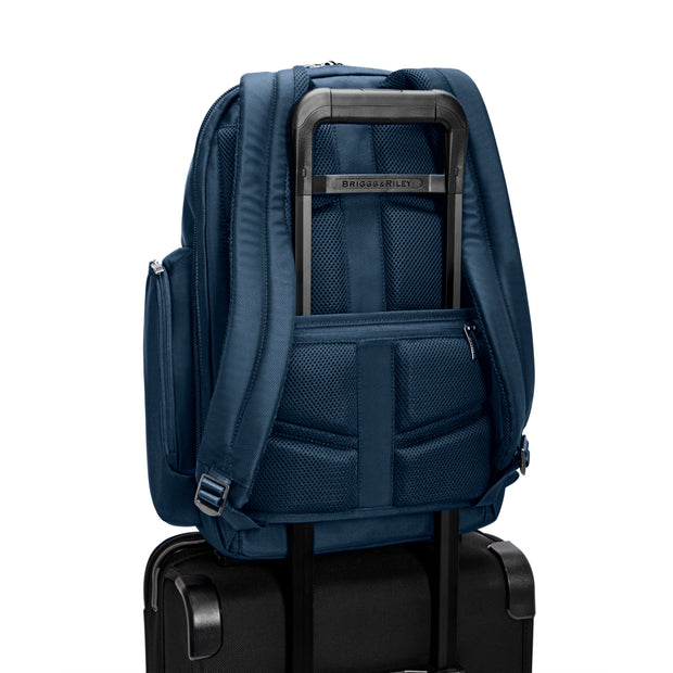 variant:42992843555008 @Work Medium Cargo Backpack Navy