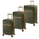 variant:46795404771520 London Fog Westbury Hardside Carry On Luggage Olive & Sand
