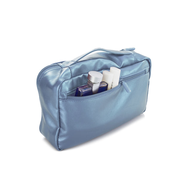 variant:46559110922432 Metallic Packing Cube 5-Piece Set Icy Blue