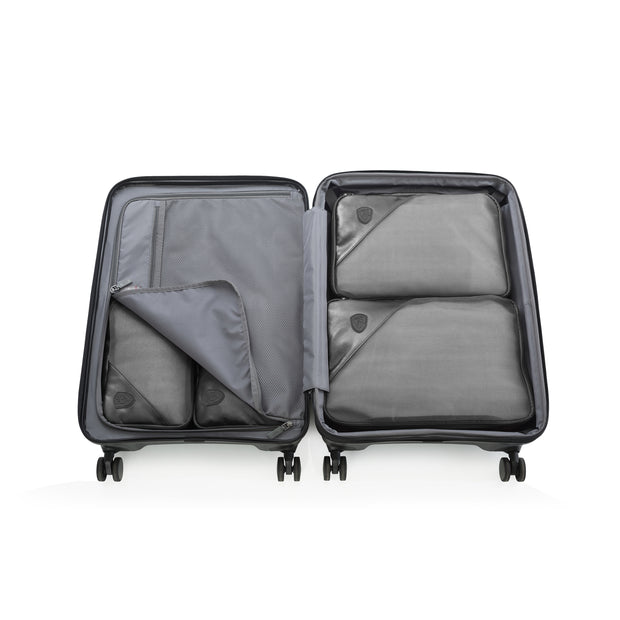 variant:46559110856896 Metallic Packing Cube 5-Piece Set Charcoal
