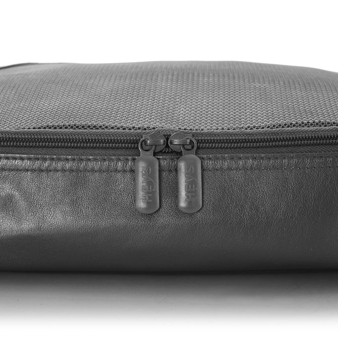 variant:46559110856896 Metallic Packing Cube 5-Piece Set Charcoal