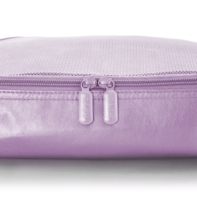variant:46559111708864 Metallic Packing Cube 5-Piece Set Lilac