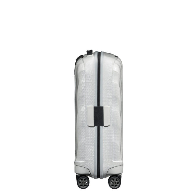 variant:43670272475328 Samsonite C-Lite Carry-On Spinner Off White