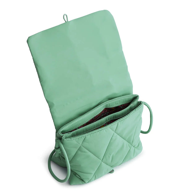 variant:45134872150208 Vera Bradley  Baird Hipster Nylon Beryl Green