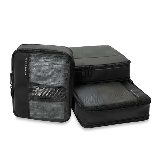 variant:46655141970112 Travel Essentials Carry-On Packing Cube Set Black